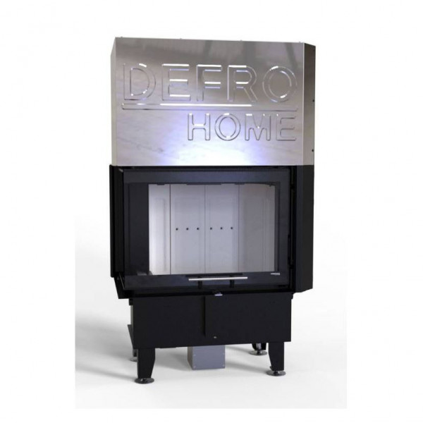 Каминная топка DEFRO HOME INTRA SM BL G 10кВт 755/548/498мм угловое стекло слева гильотина