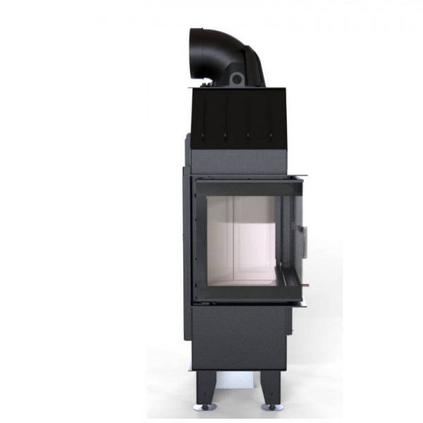 Каминная топка DEFRO HOME INTRA SM BL MINI 10кВт 667/465/412 мм угловое стекло слева