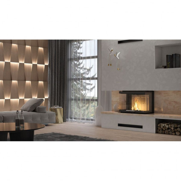 Каминная топка DEFRO HOME INTRA SM C G 10 кВт 841/549/393мм трехсторонний гильотина