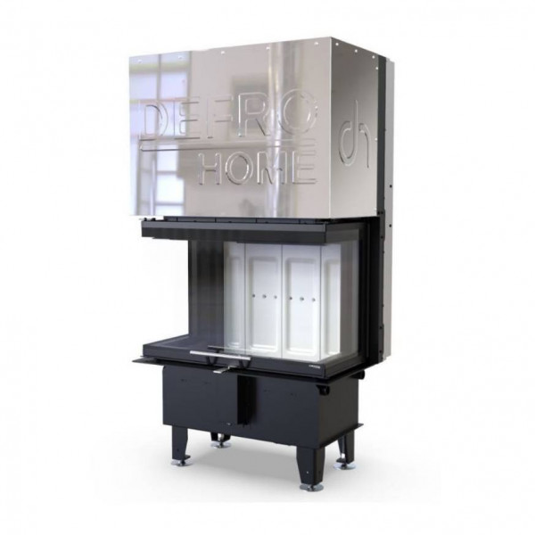 Каминная топка DEFRO HOME INTRA SM C G 10 кВт 841/549/393мм трехсторонний гильотина