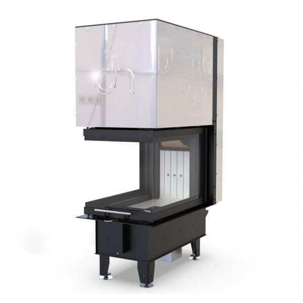 Каминная топка DEFRO HOME INTRA SM U G 10 кВт 580/550/775мм трехсторонний гильотина