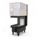 Каминная топка DEFRO HOME INTRA SM U G 10 кВт 580/550/775мм трехсторонний гильотина