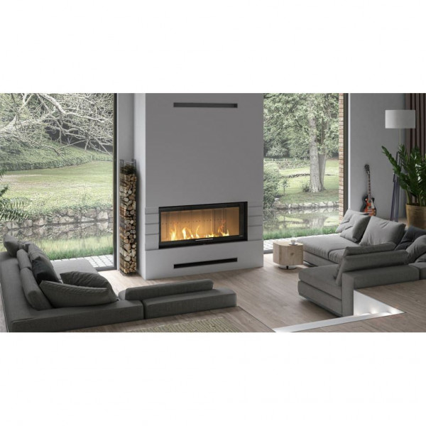 Каминная топка DEFRO HOME INTRA XLA G 22 кВт 1282/547мм гильотина