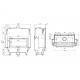 Каминная топка DEFRO HOME RIVA LA G SHORT 22 кВт 1112/483мм с водяным контуром гильотина