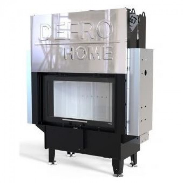 Каминная топка DEFRO HOME RIVA ME G SHORT 19 кВт 944/483мм с водяным контуром гильотина