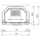 Каминная топка EdilKamin IC TEKNO 1N