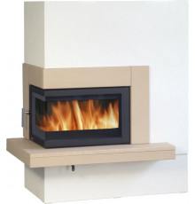 Камин с облицовкой Pateo угловой (песчаник левый)