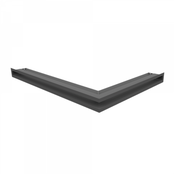 Люфт угловая левая графит 60 LUFT/NL/60/45S/G/SF Kratki (Польша)