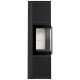 Дровяная печь TORA/M 8 кВт Nero Assoluto Kratki PRO