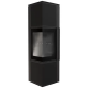 Дровяная печь TORA/M 8 кВт Nero Assoluto Kratki PRO