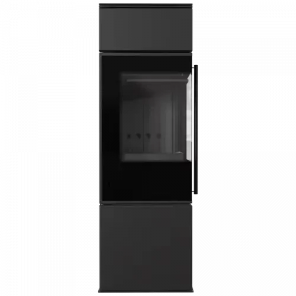 Дровяная печь REN/S/L, черная футеровка, с доводчиком Kratki PRO