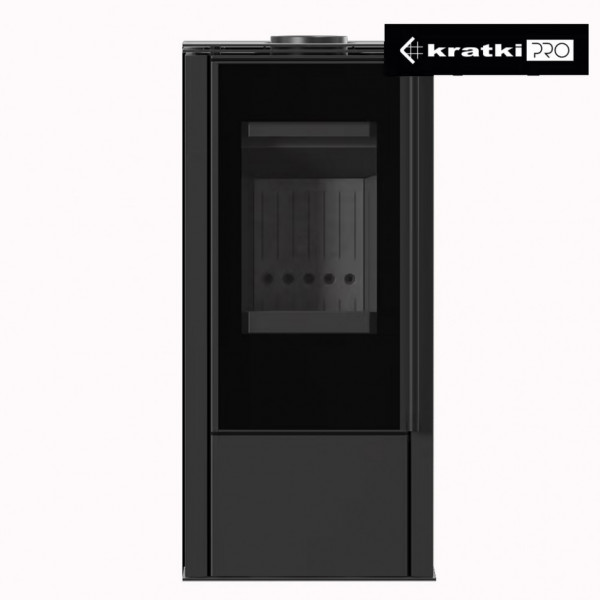 Дровяная печь HATI, черная футеровка Kratki PRO