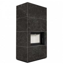 Каминокомплект FLOKI в облицовке NATURALI NERO GRECO