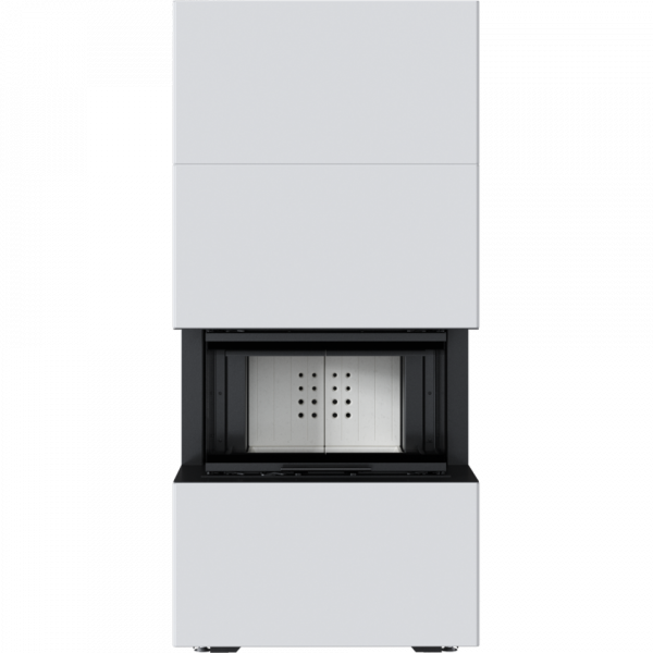 Каминокомплект  Home Easy Box белый с топкой NBC черная футеровка Kratki PRO