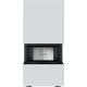 Каминокомплект  Home Easy Box белый с топкой NBC черная футеровка Kratki PRO