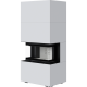 Каминокомплект  Home Easy Box белый с топкой NBC черная футеровка Kratki PRO