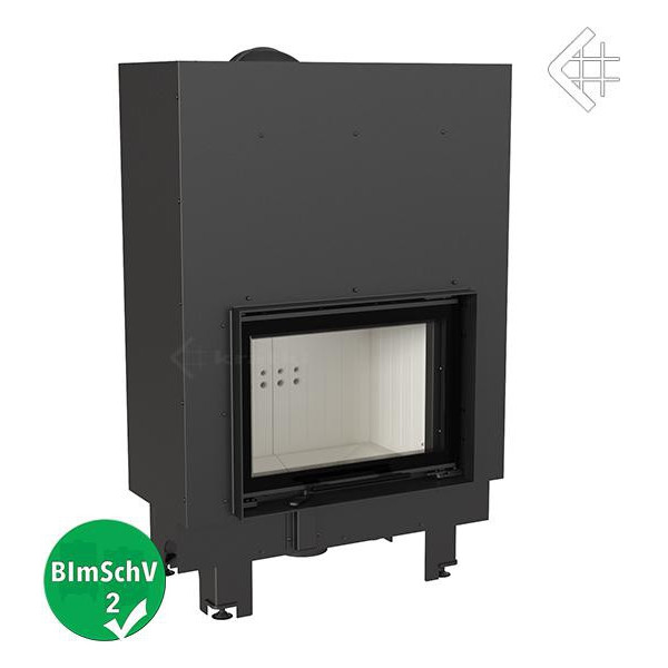 Стальная каминная топка MBM/G, гильотина Kratki PRO