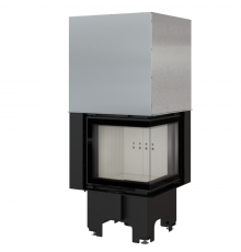 Каминная топка VNP/480/480, Г-образное стекло справа, гильотина