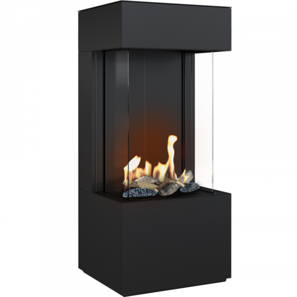 Каминокомплект на газу LEO/HOME/BOX/LP/45/68/G20/C, магистральный газ Kratki (Польша)