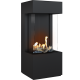 Каминокомплект на газу LEO/HOME/BOX/LP/45/68/G20/C, магистральный газ Kratki (Польша)