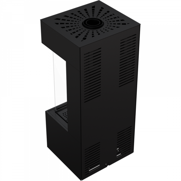 Каминокомплект на газу LEO/HOME/BOX/LP/45/68/G20/C, магистральный газ Kratki (Польша)