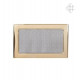 Решетка 22х30 полированная латунь Kratki (Польша)