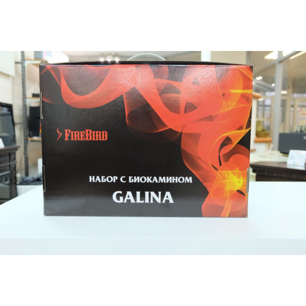 Набор с биокамином GALINA, биотопливом (1.5л.), зажигалкой Kratki (Польша)