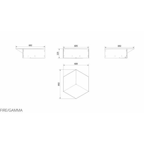 Очаг для костра GAMMA Kratki (Польша)