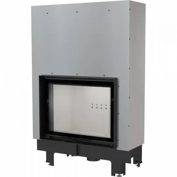 Каминная топка с водяным контуром MBA/PW/17/G/W, гильотина Kratki PRO