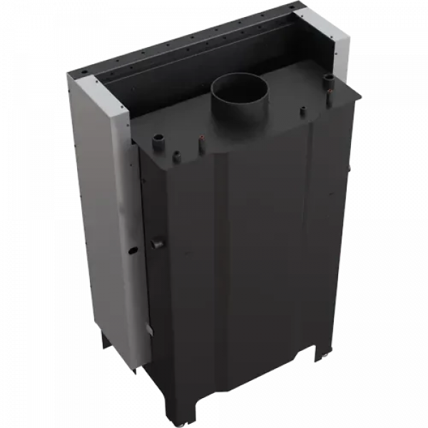 Каминная топка с водяным контуром MBA/PW/17/G/W, гильотина Kratki PRO