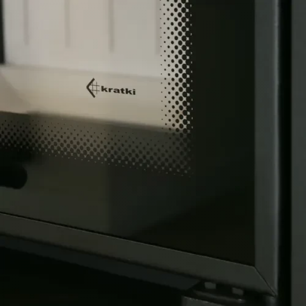 Каминная топка с водяным контуром MBA/PW/17/G/W, гильотина Kratki PRO