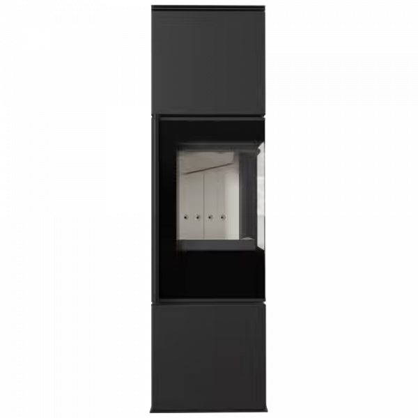 Дровяная печь REN/M/P, черная футеровка, с доводчиком Kratki PRO