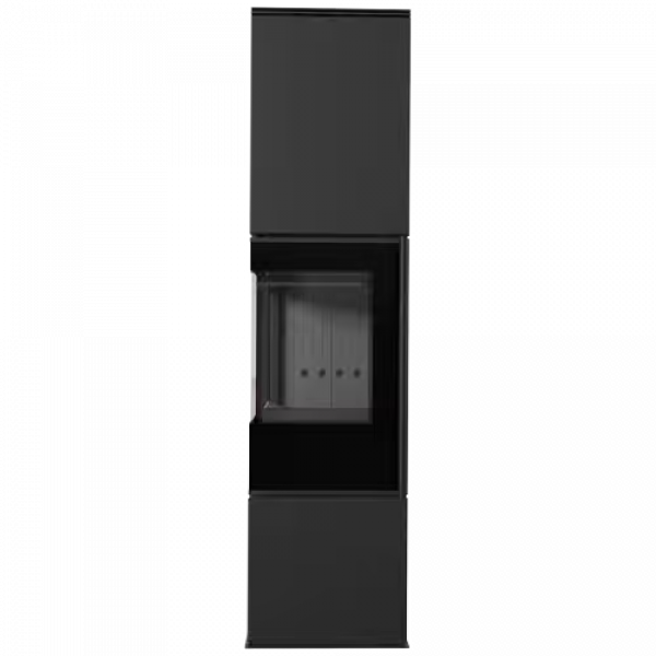 Дровяная печь REN/L/L, черная футеровка Kratki PRO