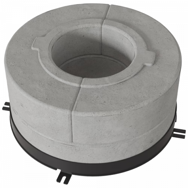 Комплект бетонных теплоаккумулирующих дисков d-150мм (4 шт., 2 слоя, V1) Kratki (Польша)