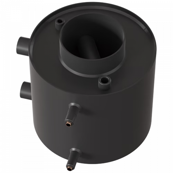 Теплообменник водный для дымохода, со змеевиком, д. 150 V1 Kratki (Польша)