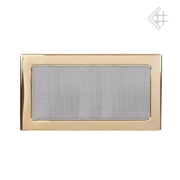 Решетка 22х37 полированная латунь Kratki (Польша)
