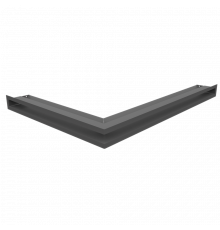 Люфт угловая правая графит 60 LUFT/NP/60/45S/G/SF