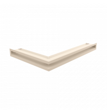 Люфт угловая/6*40 см правая бежевая LUFT/NP/6/40/45S/K
