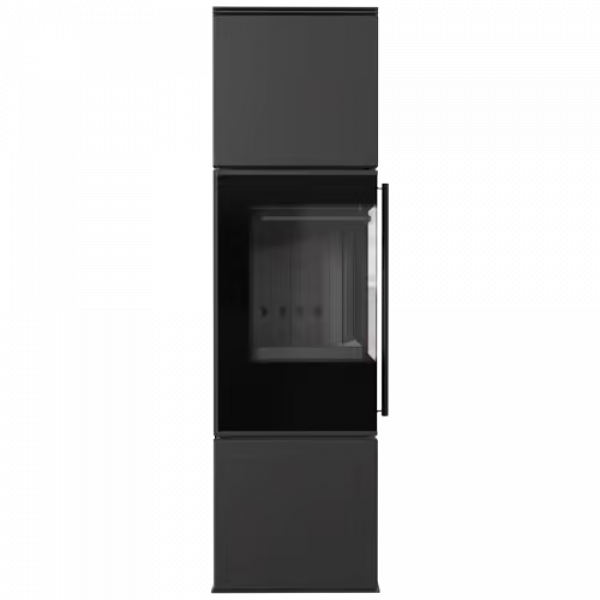 Дровяная печь REN/M/L, черная футеровка, с доводчиком Kratki PRO