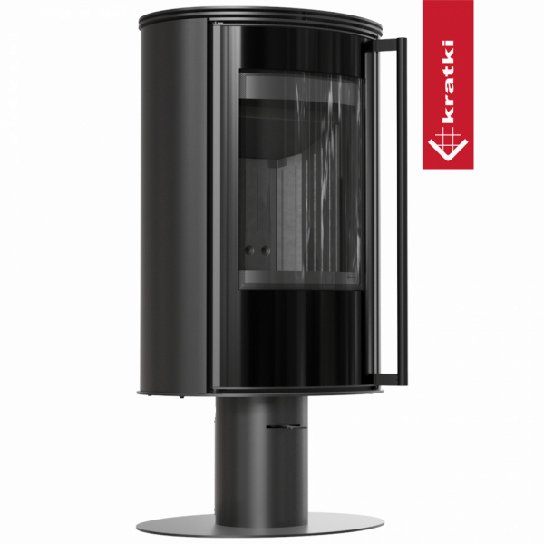 Печь Kratki PRO ERIK на опоре (Чёрная футеровка) Kratki PRO (Польша)