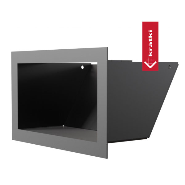 Решётка Kratki Luft 12x20 черная Kratki