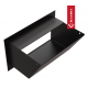 Решётка Kratki Luft 12x20 черная Kratki