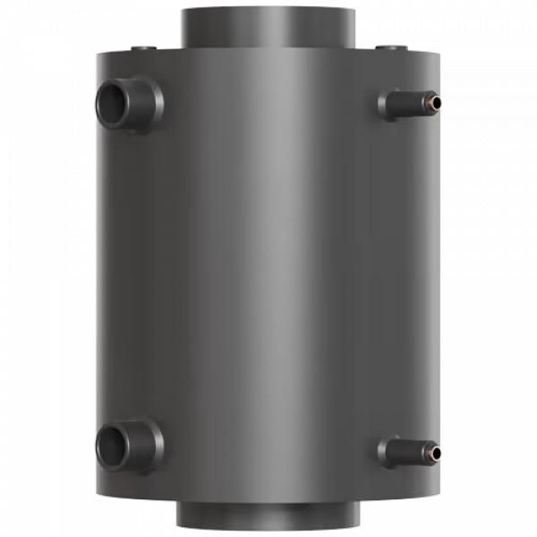 Теплообменник водный для дымохода, со змеевиком, д. 150 V3 Kratki (Польша)