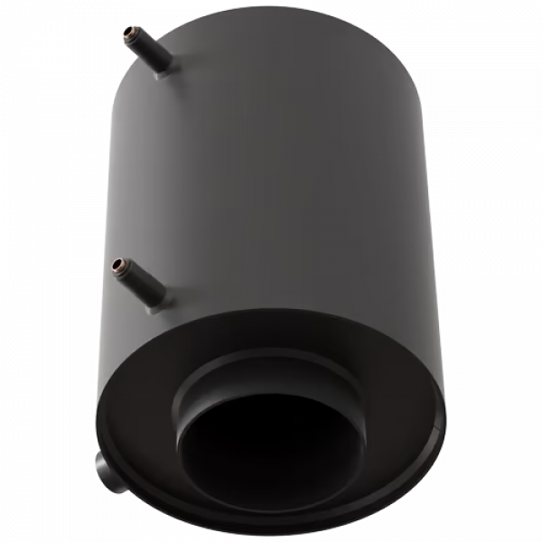 Теплообменник водный для дымохода, со змеевиком, д. 150 V3 Kratki (Польша)