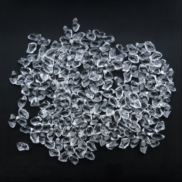 Декоративные элементы Fire Glass  КРИСТАЛЛ ПРОЗРАЧНЫЙ 1кг Kratki (Польша)