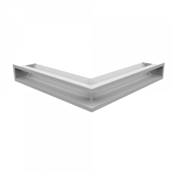 Люфт угловая стандарт белая 90 LUFT/NS/90/45S/B/SF Kratki (Польша)