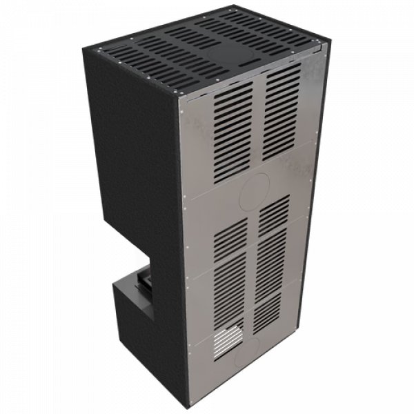 Каминокомплект Home Easy Box Zimbabwe Nero с топкой NBC Kratki PRO