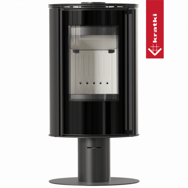 Печь Kratki PRO ERIK на опоре (Белая футеровка с доводчиком) Kratki PRO (Польша)