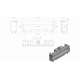 Газовая топка LEO/L/200/G31/37MBAR баллонный газ Kratki (Польша)