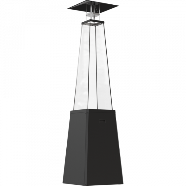 Нагреватель газовый уличный UMBRELLA/BS/C/G31/37MBAR/S - без стоек, черный Kratki (Польша)